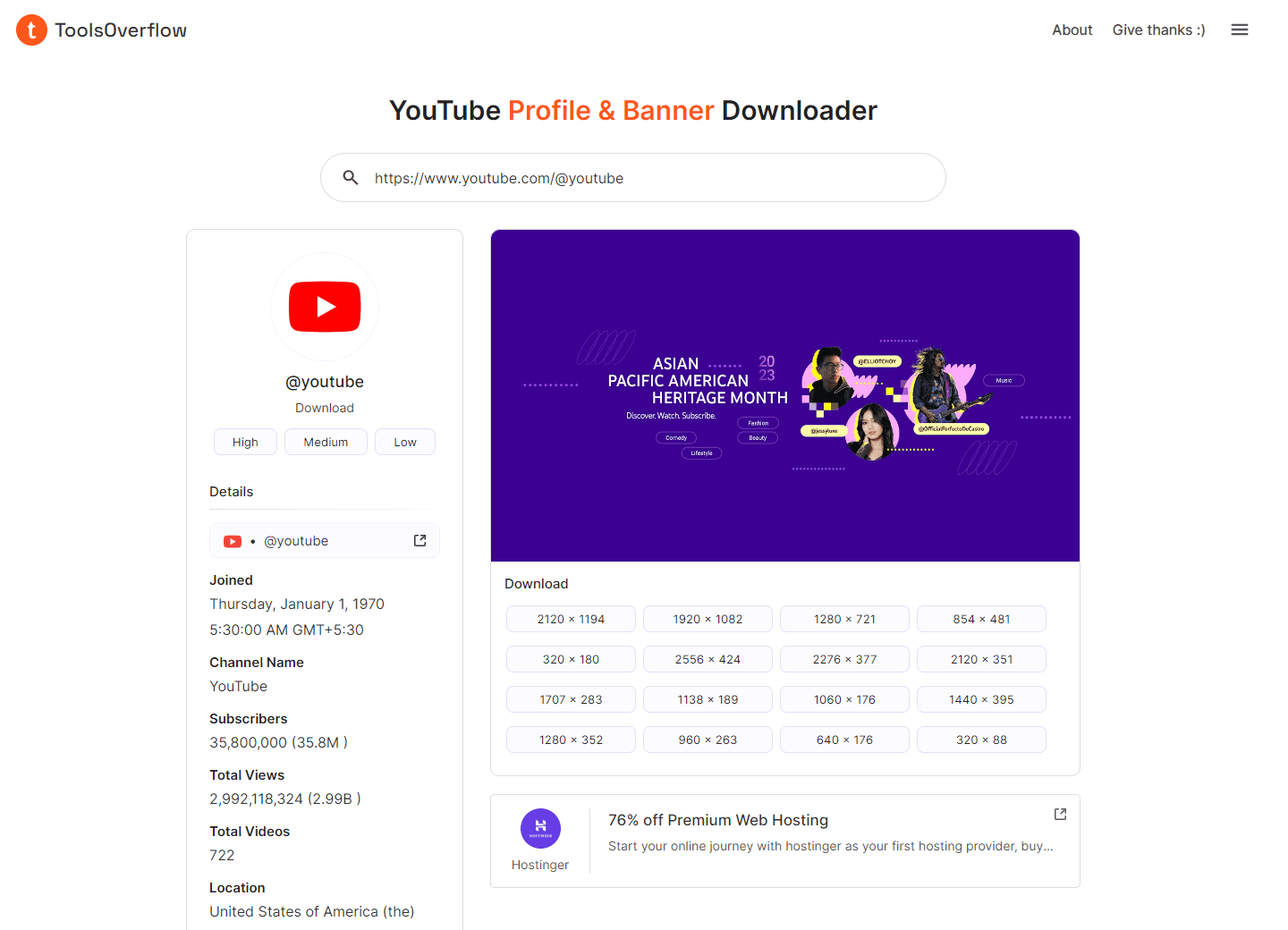 Youtube Channel Banner Pixel Size